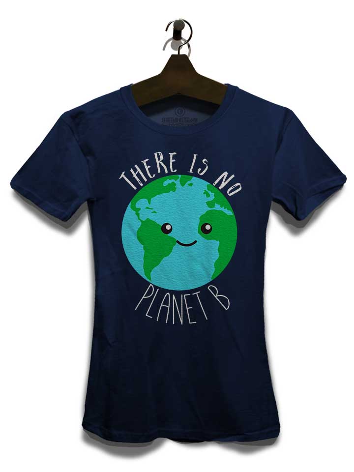 there-is-no-planet-b-damen-t-shirt dunkelblau 3