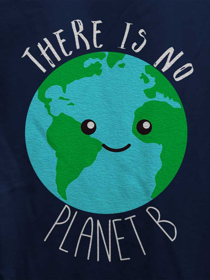 there-is-no-planet-b-damen-t-shirt dunkelblau 4
