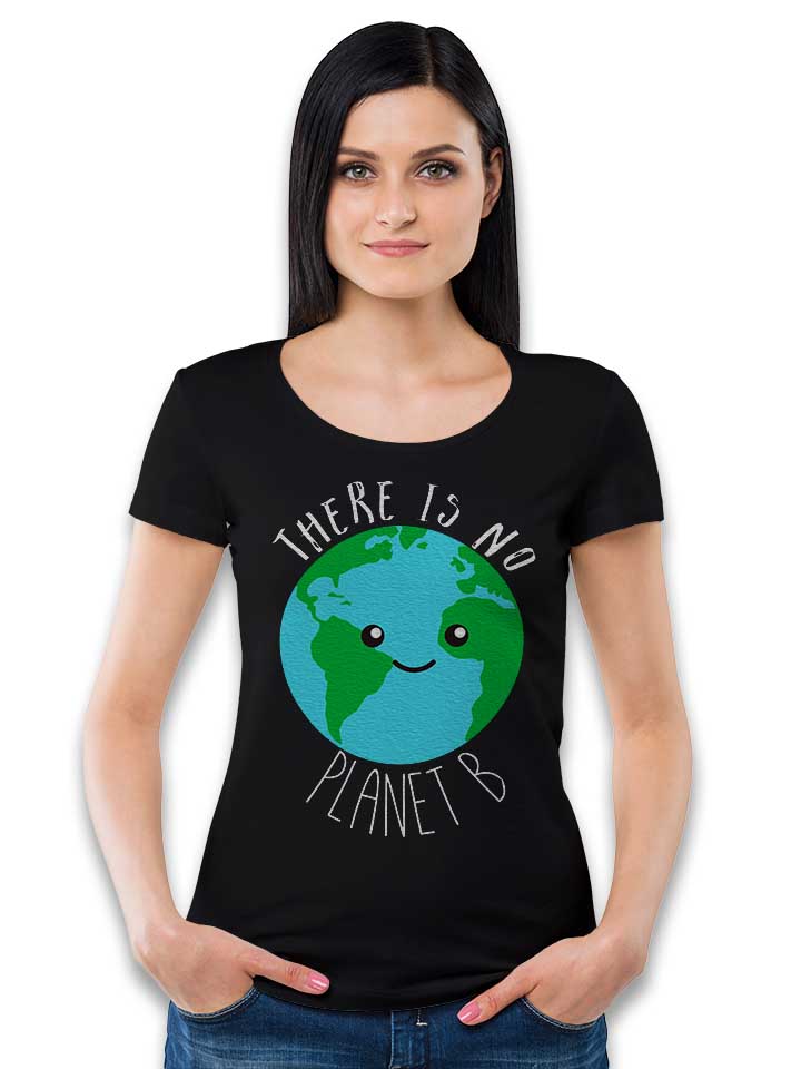 there-is-no-planet-b-damen-t-shirt schwarz 2