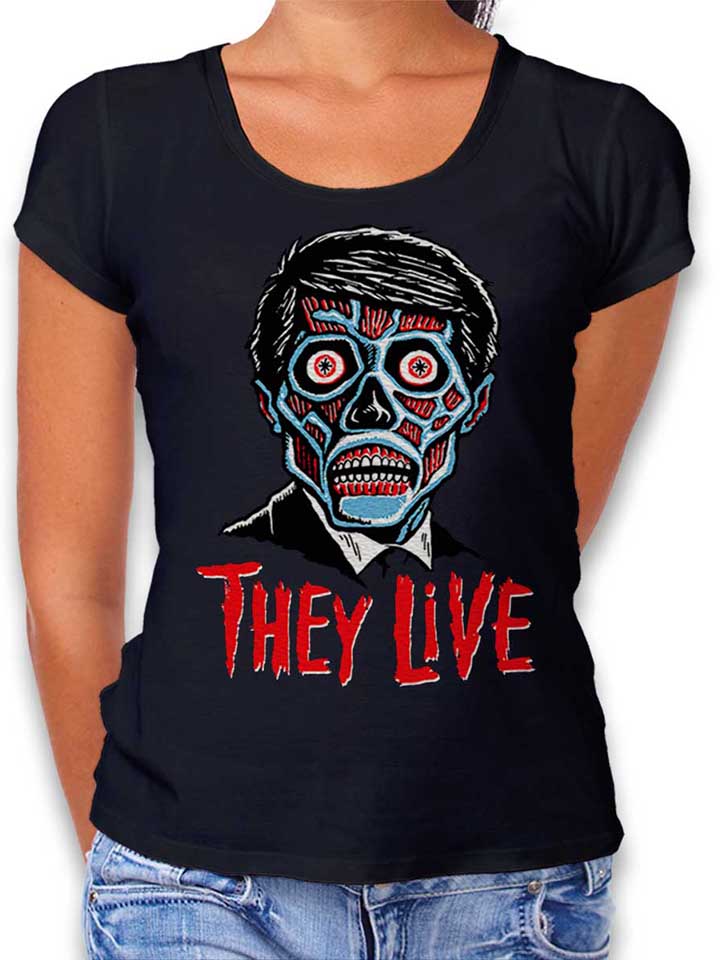 they-live-damen-t-shirt schwarz 1