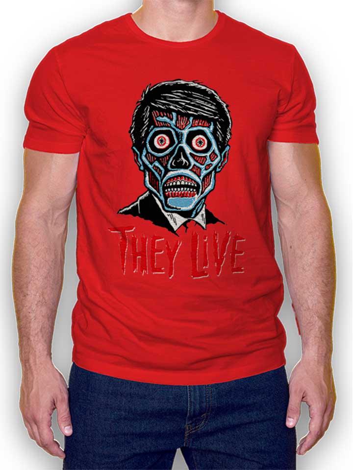 They Live T-Shirt rot L