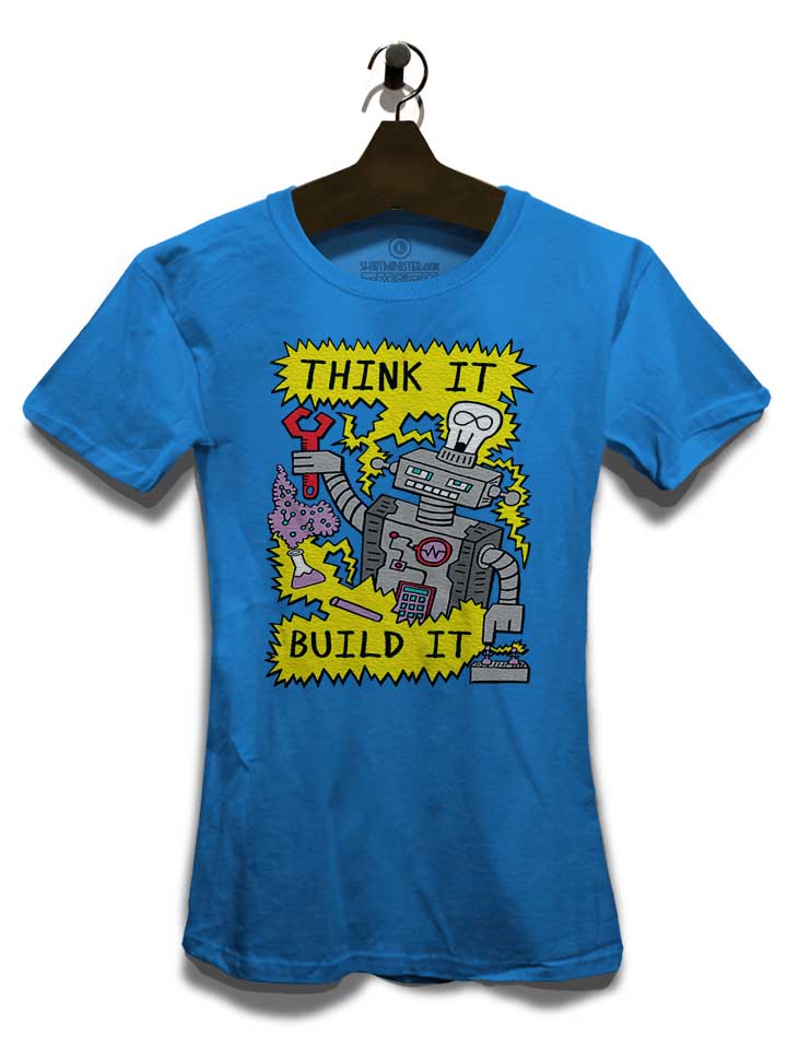think-build-robot-damen-t-shirt royal 3