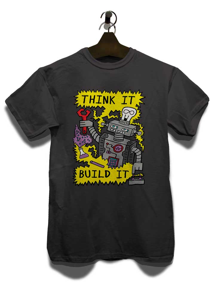 think-build-robot-t-shirt dunkelgrau 3