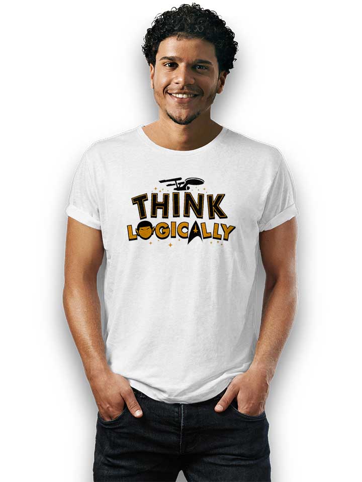 think-logically-spock-t-shirt weiss 2