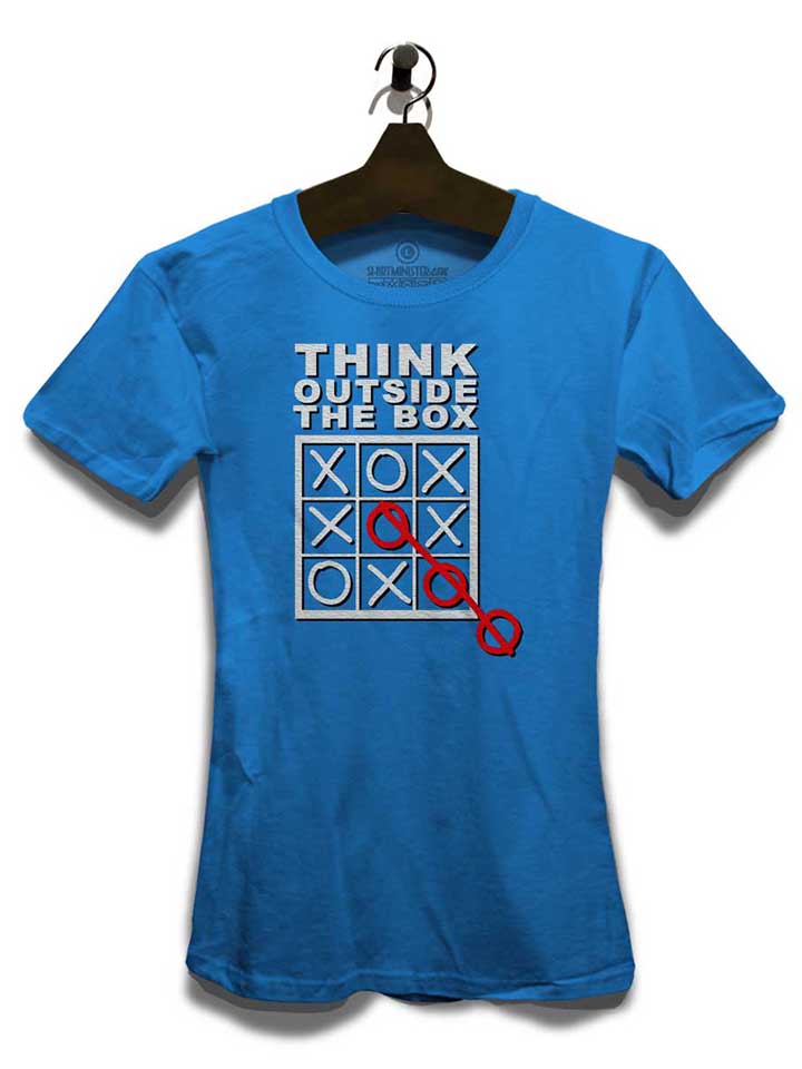 think-outside-the-box-damen-t-shirt royal 3