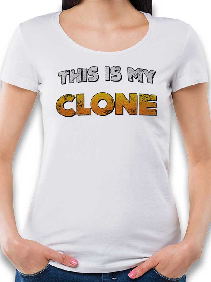 this-is-my-clone-vintage-damen-t-shirt weiss 1