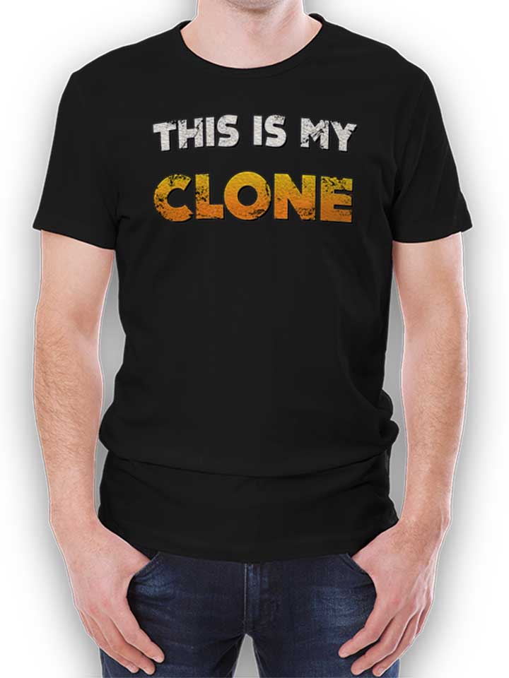 this-is-my-clone-vintage-t-shirt schwarz 1
