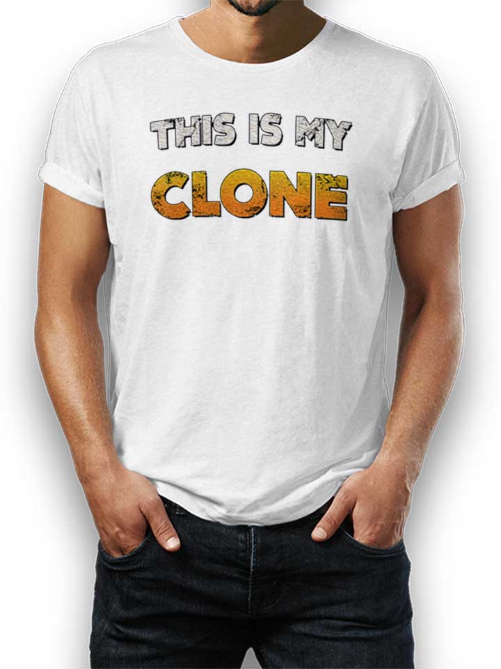 this-is-my-clone-vintage-t-shirt weiss 1