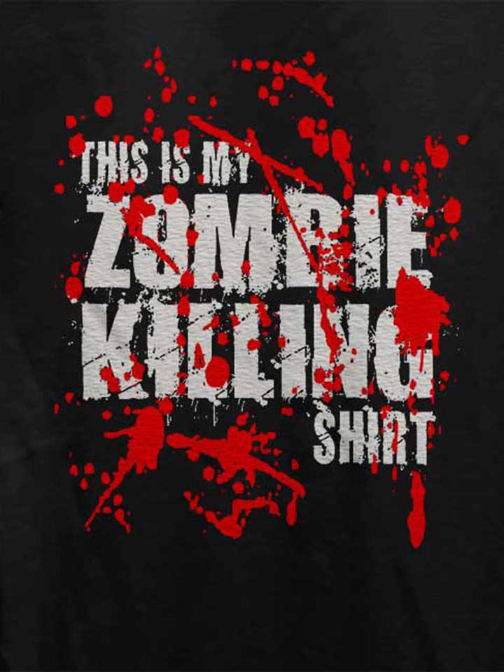 this-is-my-zombie-killing-shirt-damen-t-shirt schwarz 4