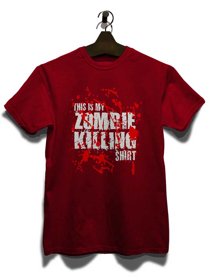this-is-my-zombie-killing-shirt-t-shirt bordeaux 3