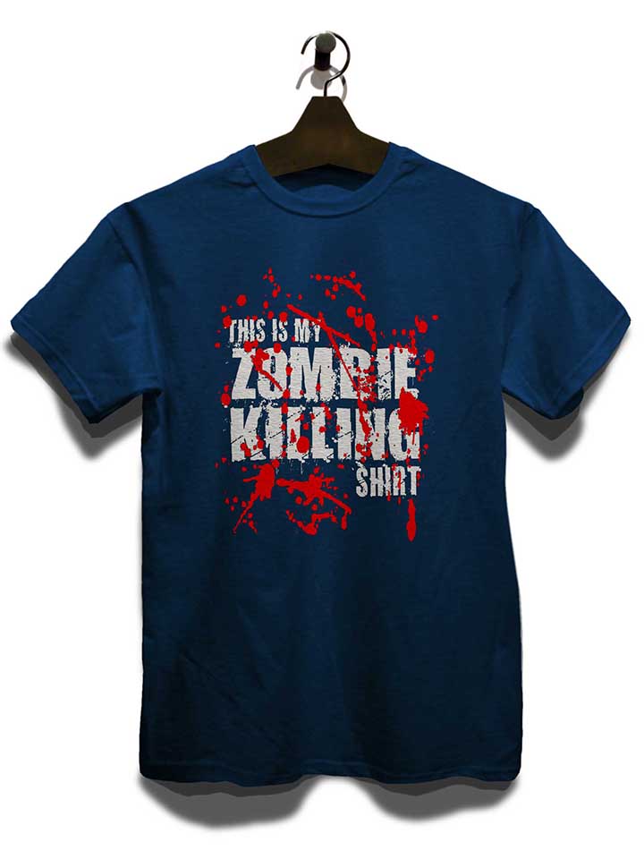 this-is-my-zombie-killing-shirt-t-shirt dunkelblau 3