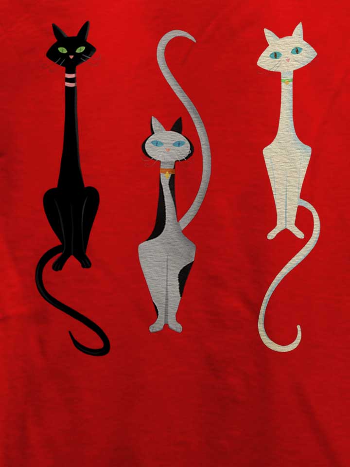 three-cats-t-shirt rot 4