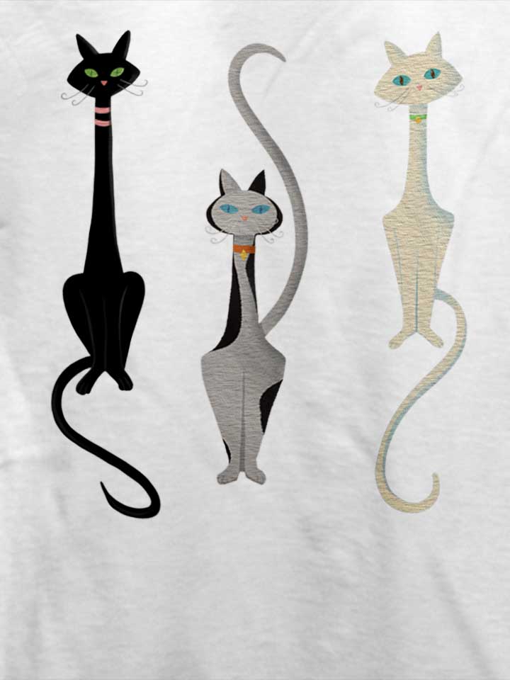 three-cats-t-shirt weiss 4