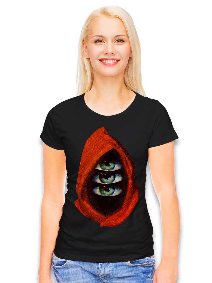 three-eyed-druid-damen-t-shirt schwarz 2