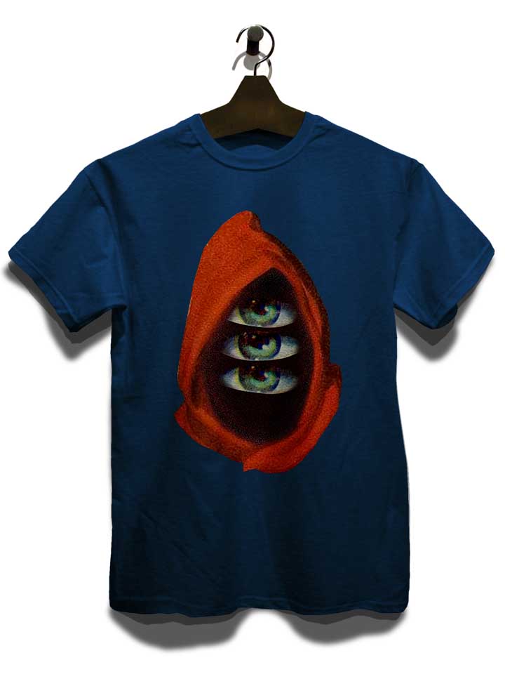 three-eyed-druid-t-shirt dunkelblau 3