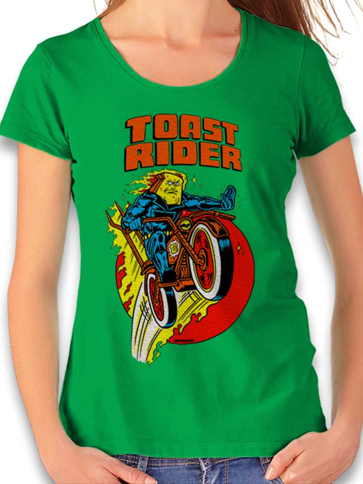 Toast Rider Damen T-Shirt gruen L