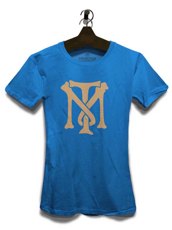 tony-montana-logo-damen-t-shirt royal 3
