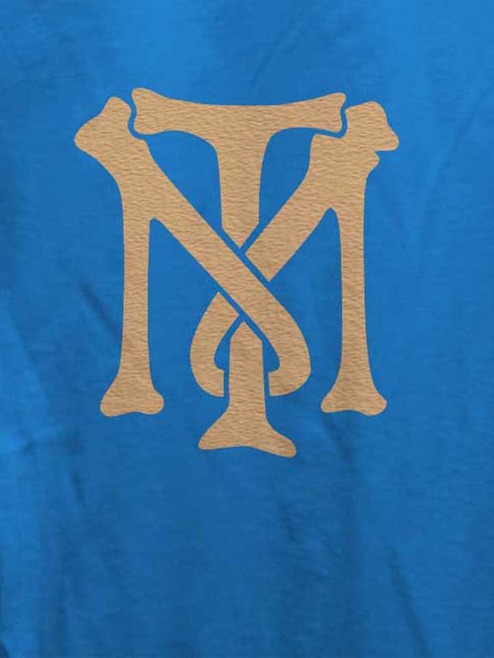 tony-montana-logo-damen-t-shirt royal 4