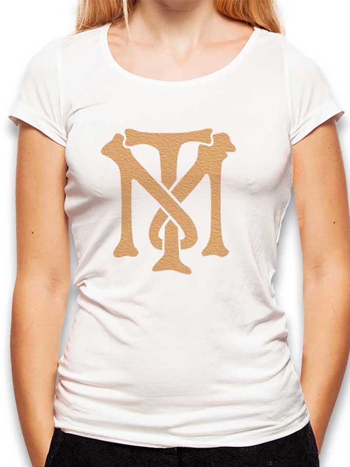 tony-montana-logo-damen-t-shirt weiss 1