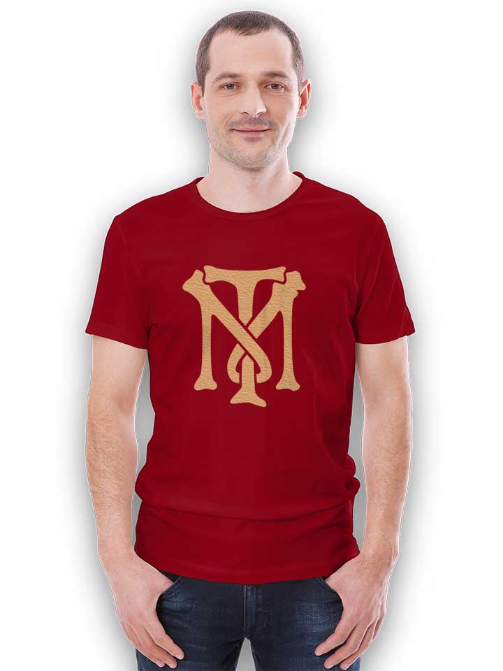tony-montana-logo-t-shirt bordeaux 2