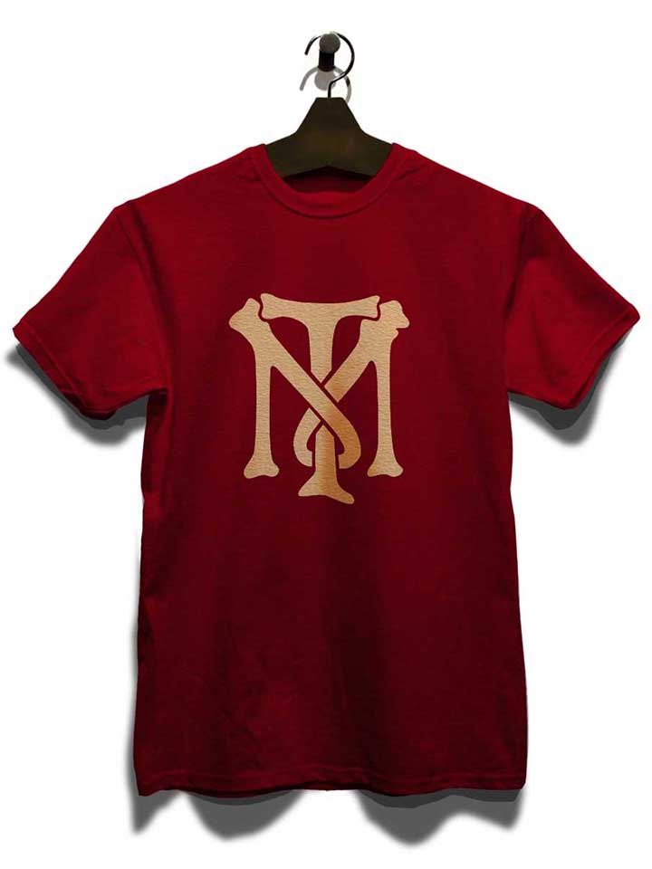 tony-montana-logo-t-shirt bordeaux 3