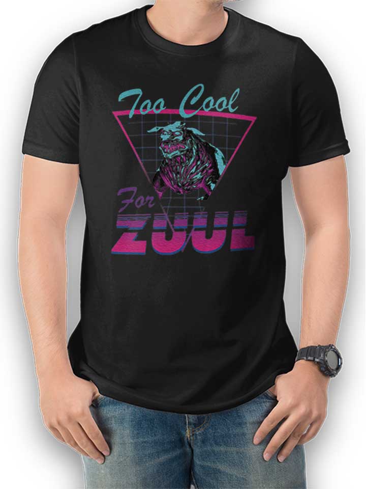 too-cool-for-zuul-t-shirt schwarz 1