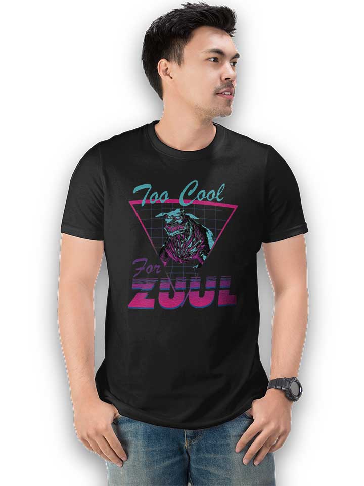 too-cool-for-zuul-t-shirt schwarz 2