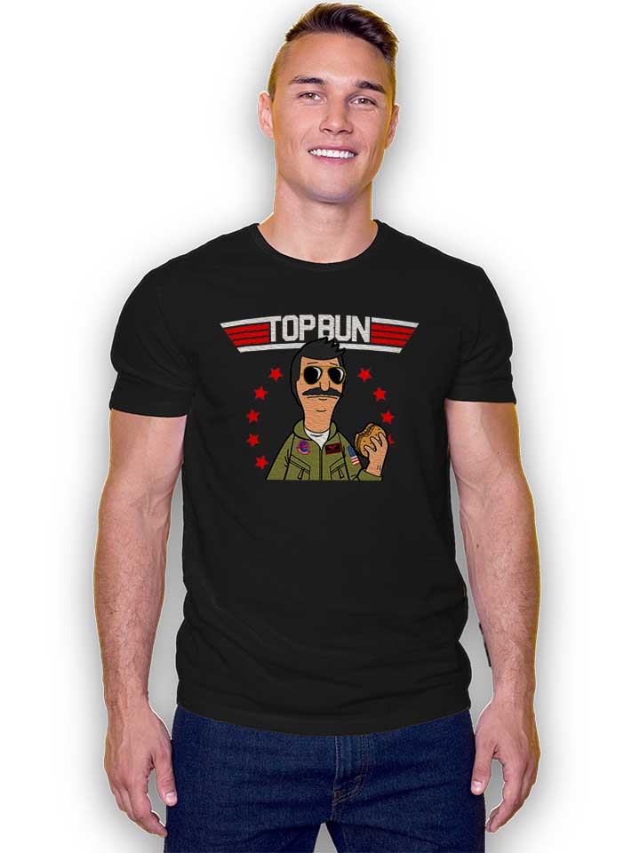 top-bun-t-shirt schwarz 2