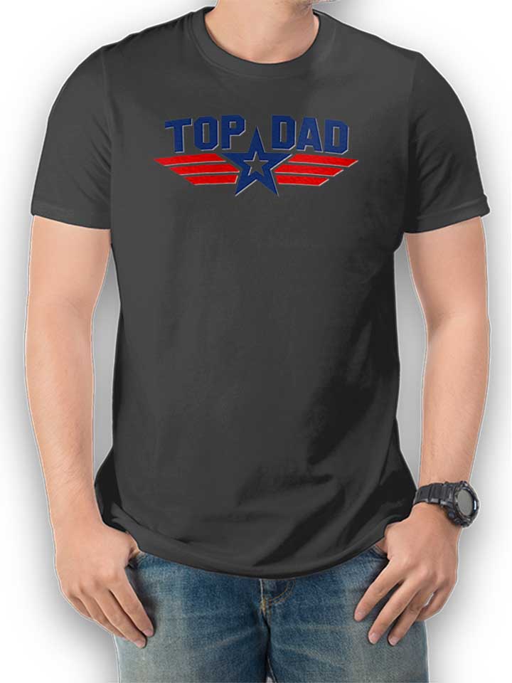 Top Dad T-Shirt dunkelgrau L