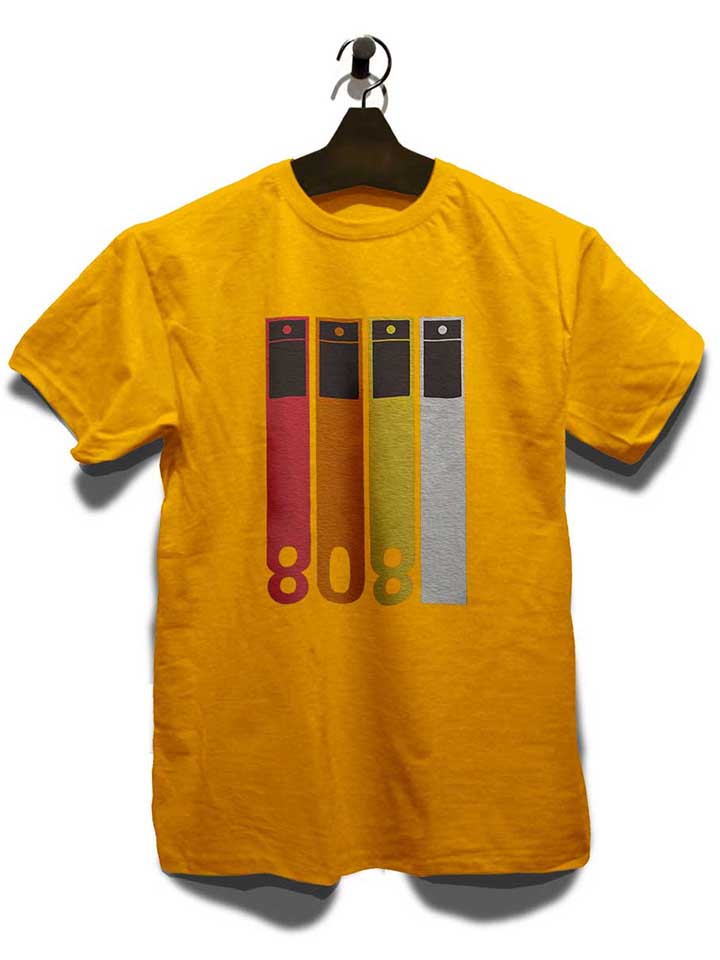 tr-808-drum-machine-t-shirt gelb 3