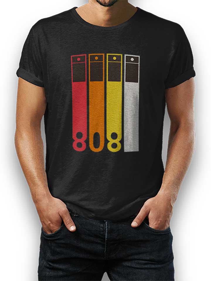 Tr 808 Drum Machine T-Shirt schwarz L