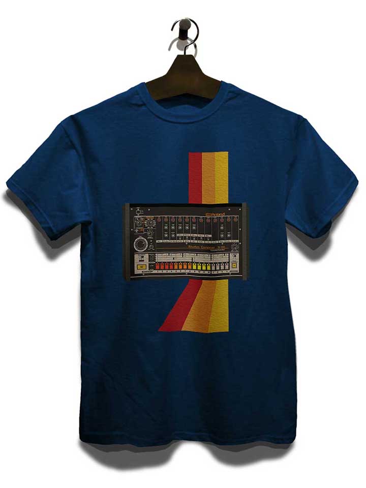 tr-808-t-shirt dunkelblau 3