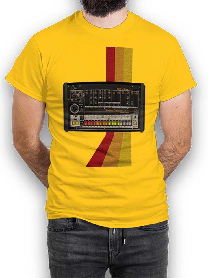 tr-808-t-shirt gelb 1