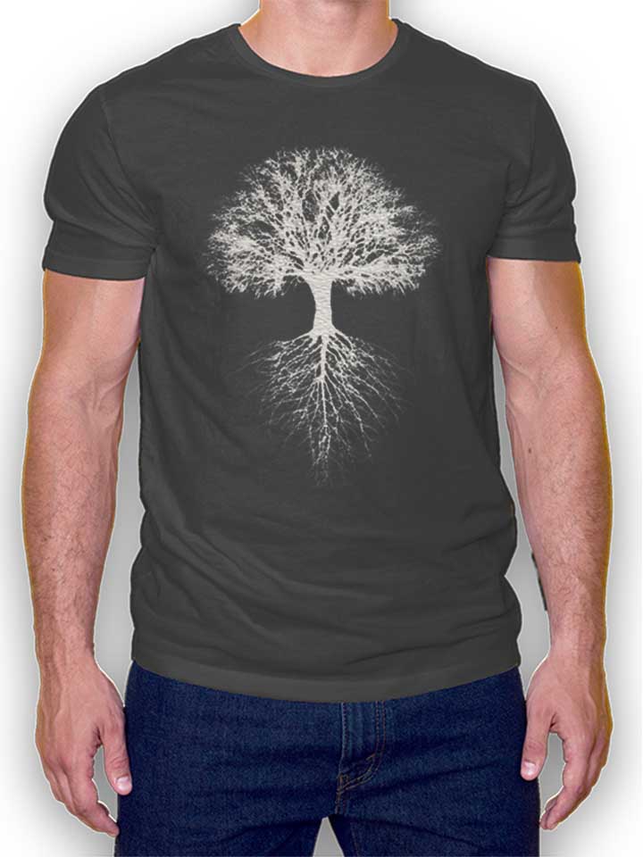 Tree Of Life 03 T-Shirt gris-fonc L