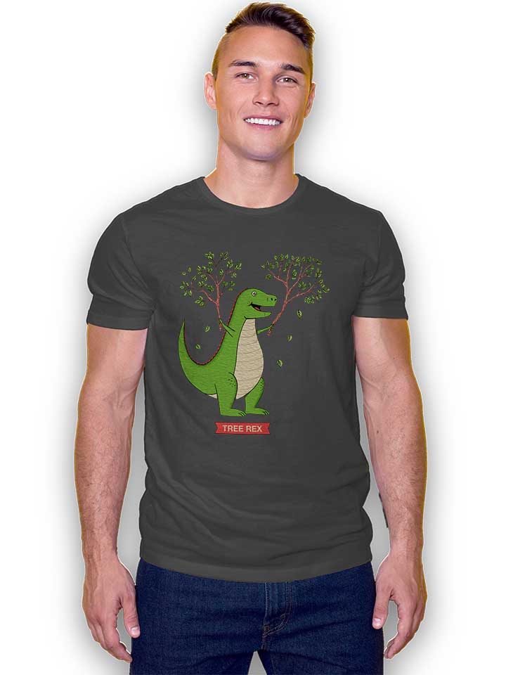 tree-rex-dinosaur-t-shirt dunkelgrau 2