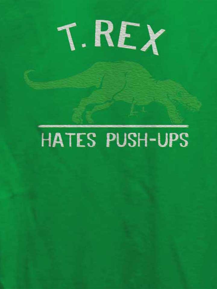 trex-hates-pushups-damen-t-shirt gruen 4