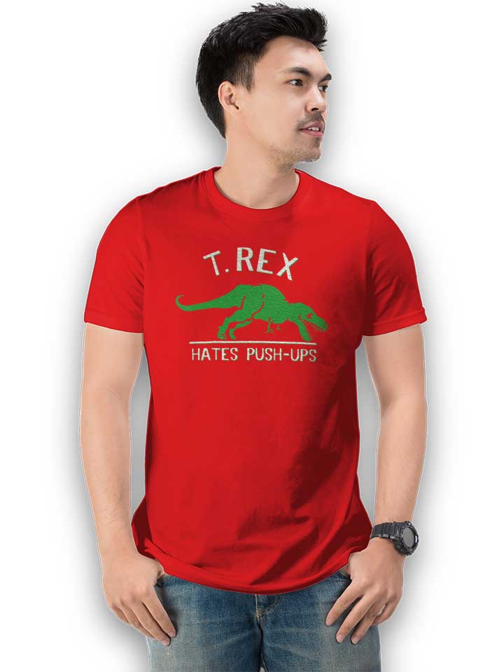 trex-hates-pushups-t-shirt rot 2