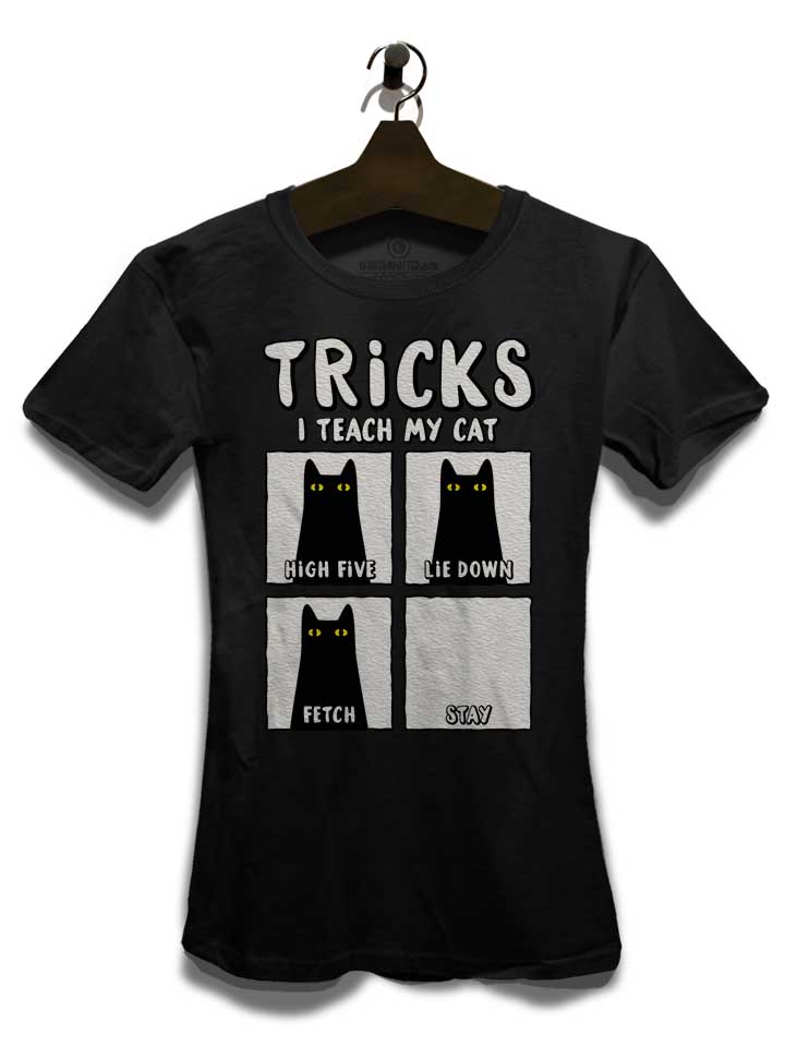 tricks-cat-damen-t-shirt schwarz 3