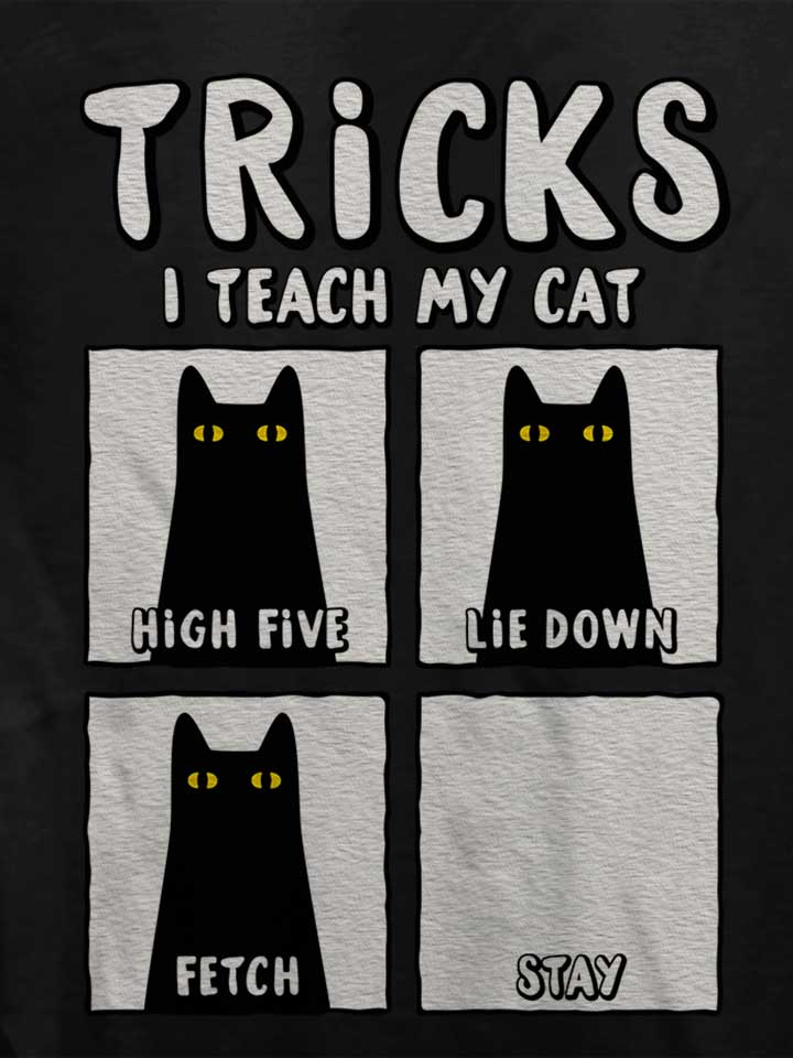 tricks-cat-damen-t-shirt schwarz 4