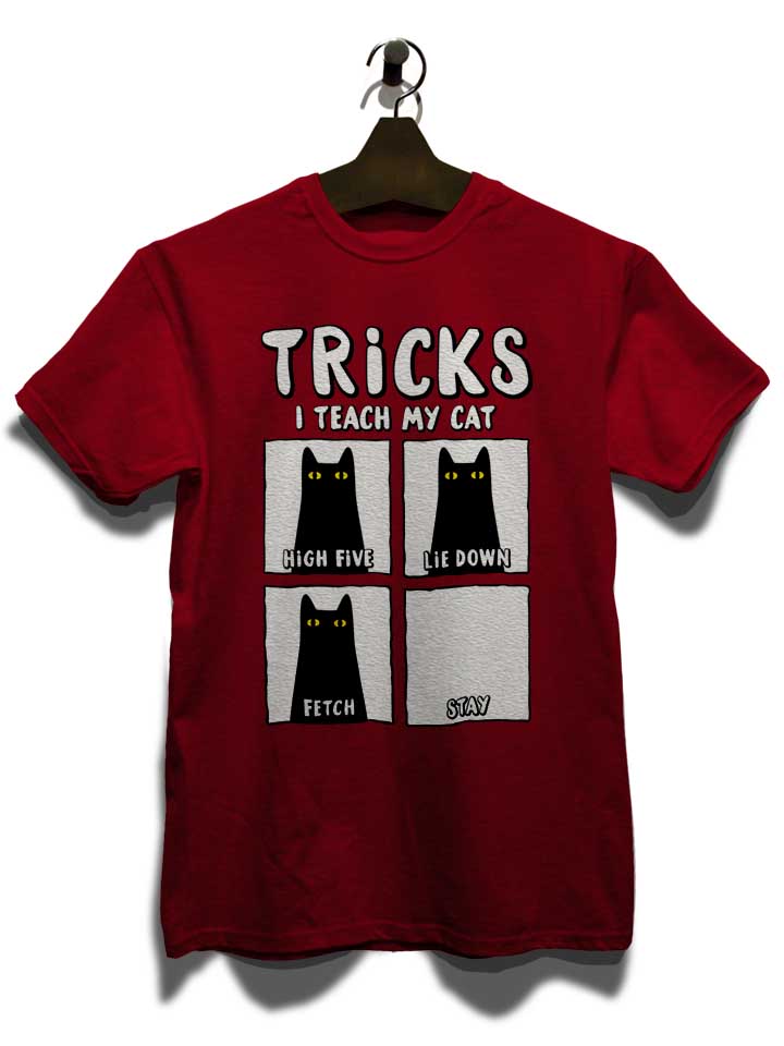 tricks-cat-t-shirt bordeaux 3