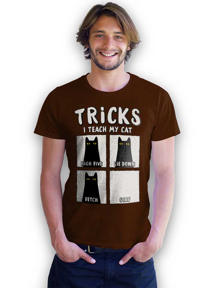 tricks-cat-t-shirt braun 2
