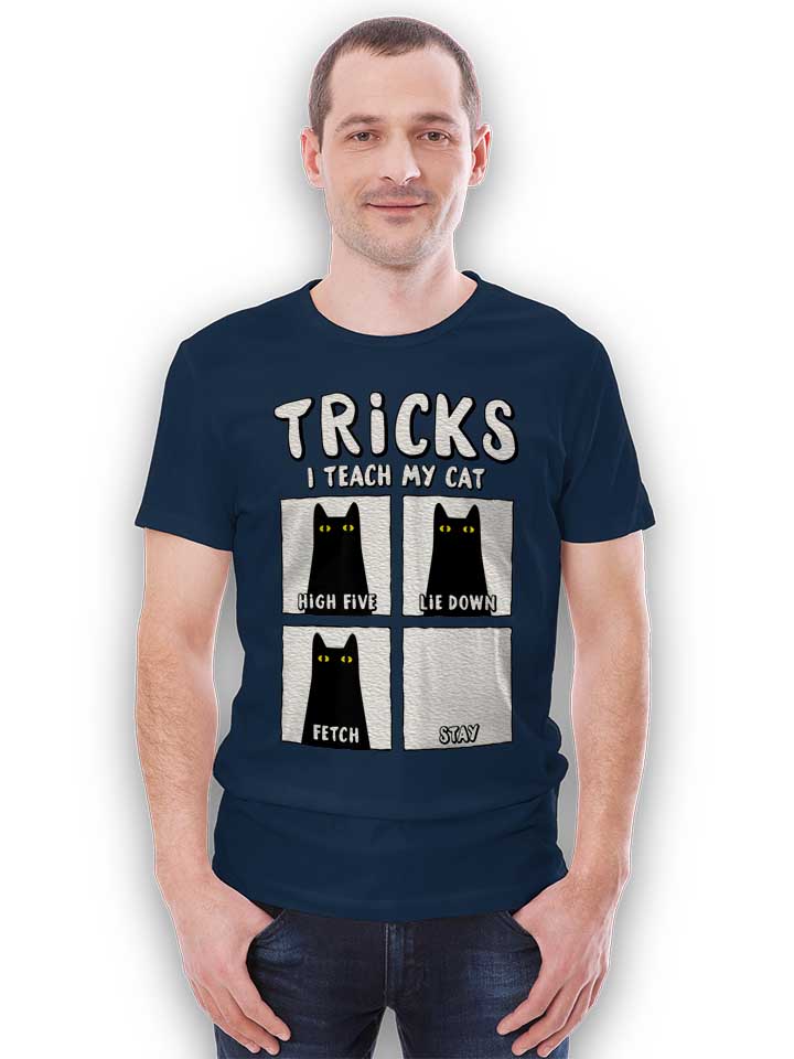 tricks-cat-t-shirt dunkelblau 2