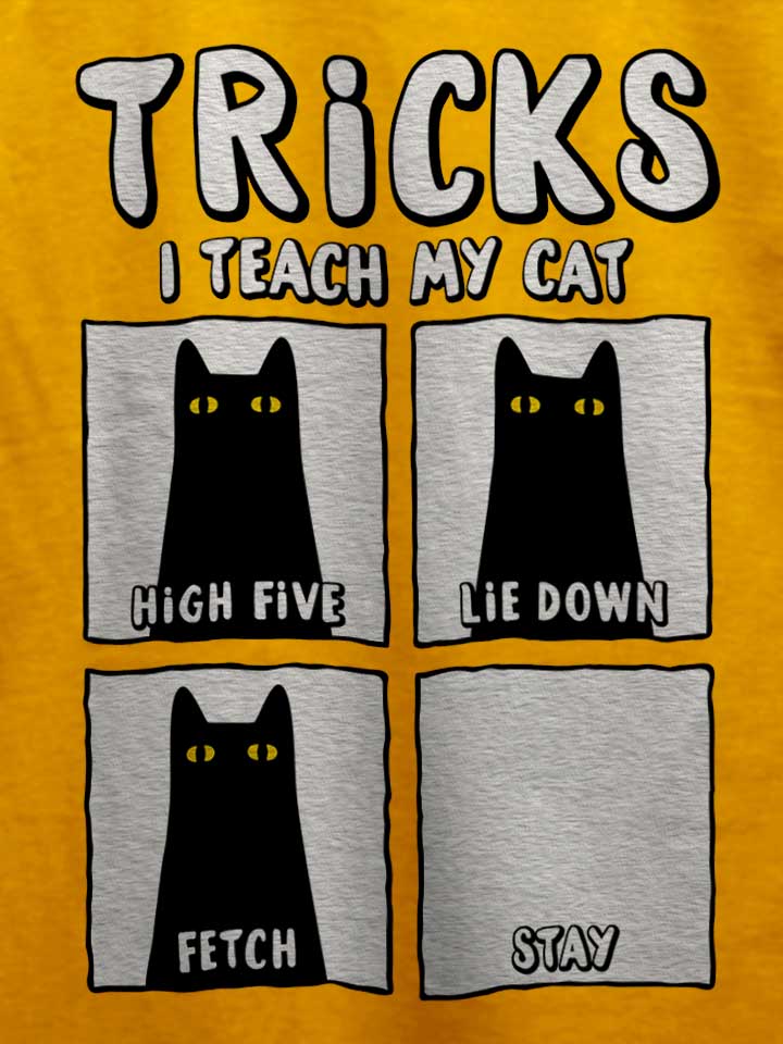 tricks-cat-t-shirt gelb 4