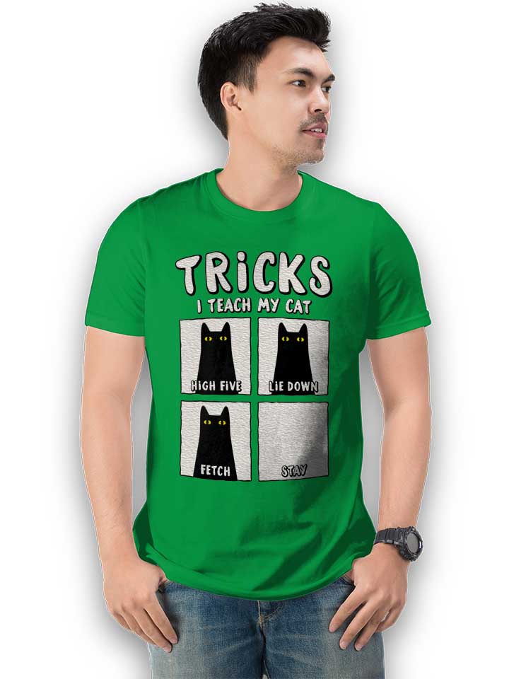 tricks-cat-t-shirt gruen 2