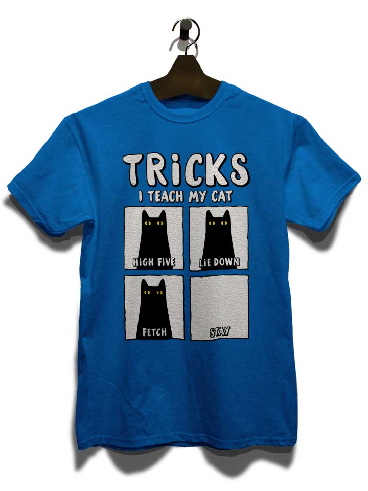 tricks-cat-t-shirt royal 3