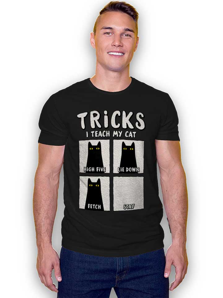 tricks-cat-t-shirt schwarz 2