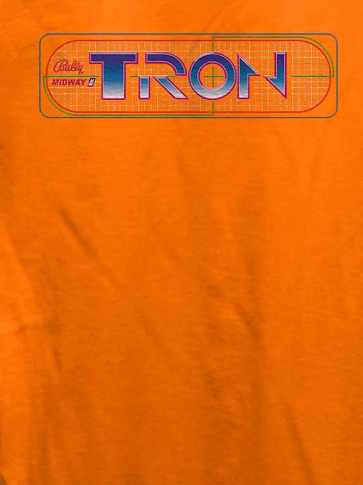 tron-grid-damen-t-shirt orange 4