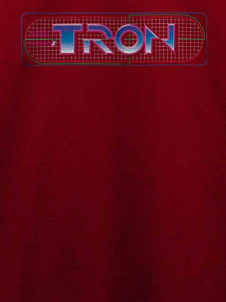 tron-grid-t-shirt bordeaux 4