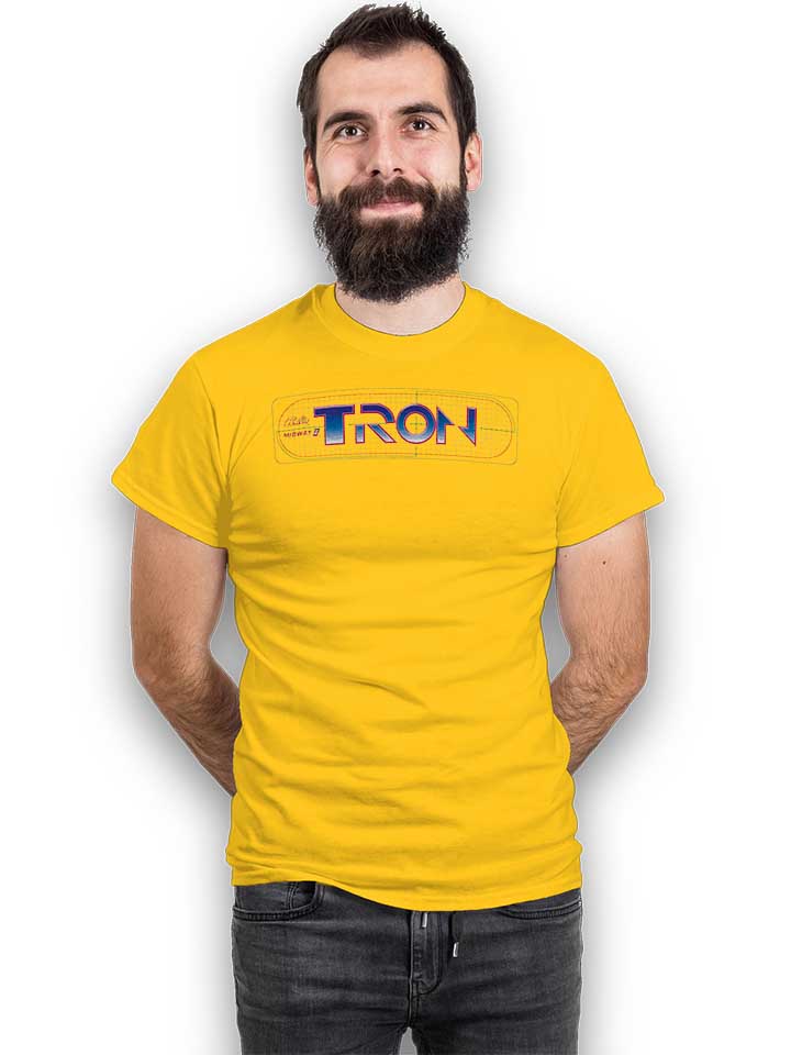 tron-grid-t-shirt gelb 2