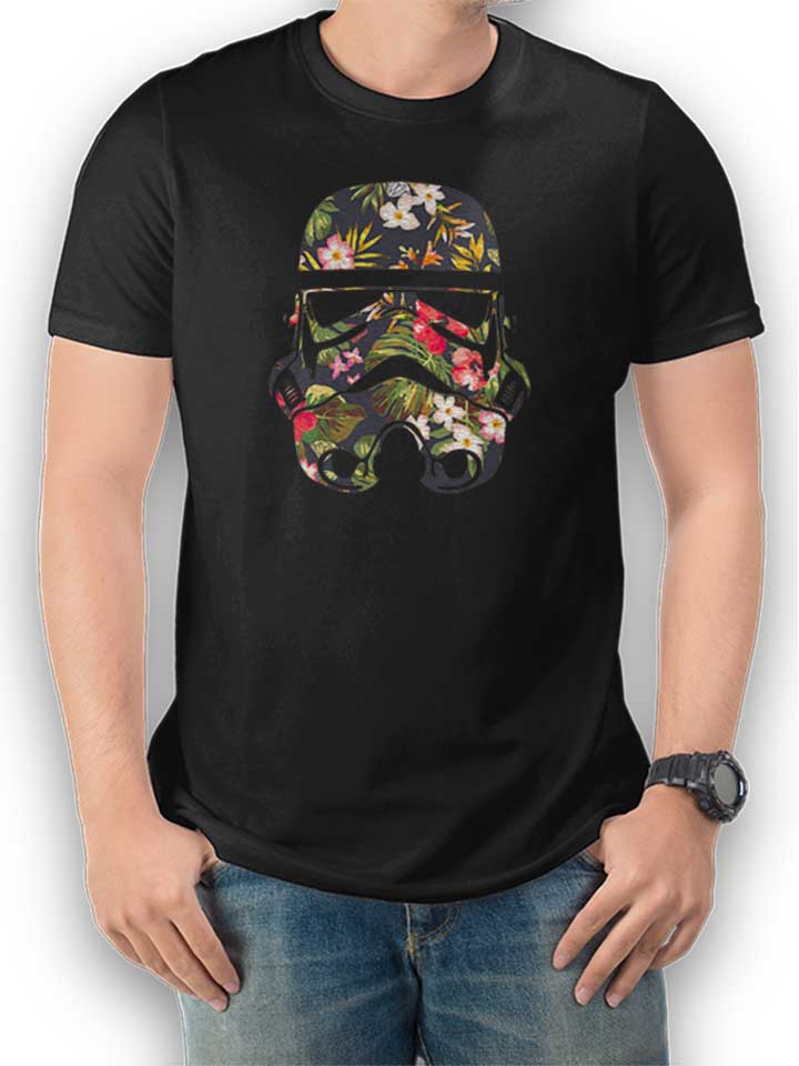 Tropical Stormtrooper T-Shirt schwarz L